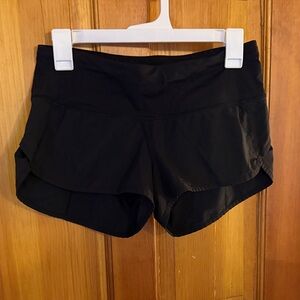 Lululemon Women's Black Athletic Shorts